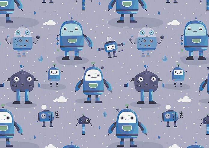 Sparky Squad, Serenade - Roman Blind - Image 7